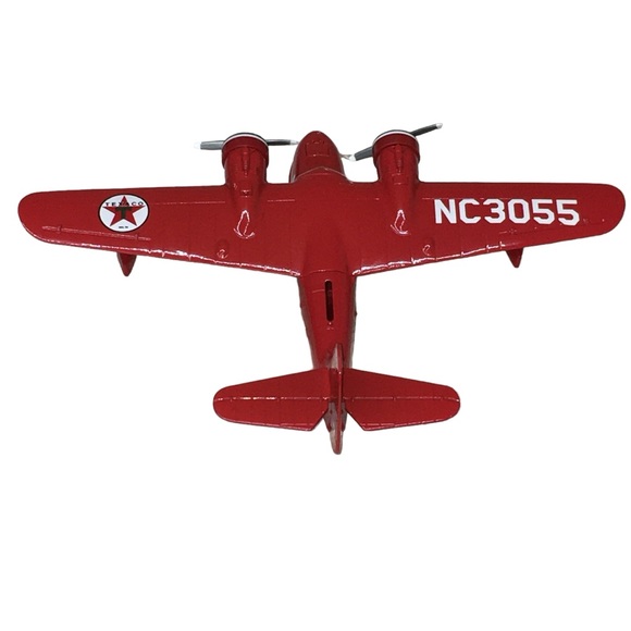 VINTAGE Wings of Texaco 1940 GRUMMAN GOOSE 4th Series Die Cast Coin Bank PLANE - Picture 8 of 16